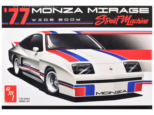 Skill 2 Model Kit 1977 Chevrolet Monza Mirage Wide Body "Street Machine" 1/25 Scale Model by AMT