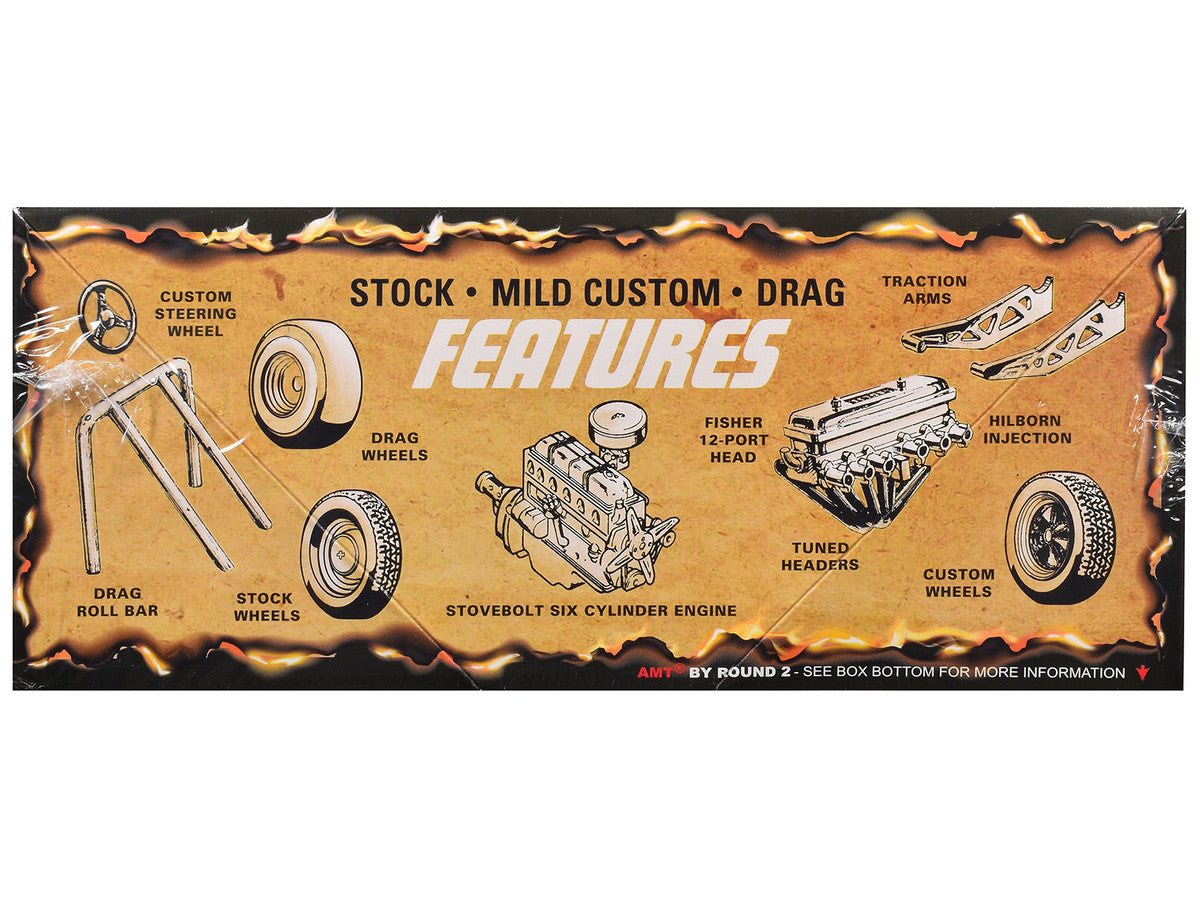 Skill 2 Model Kit 1951 Chevrolet Cruiser 3-in-1 Kit 1/25 Scale Model by AMT