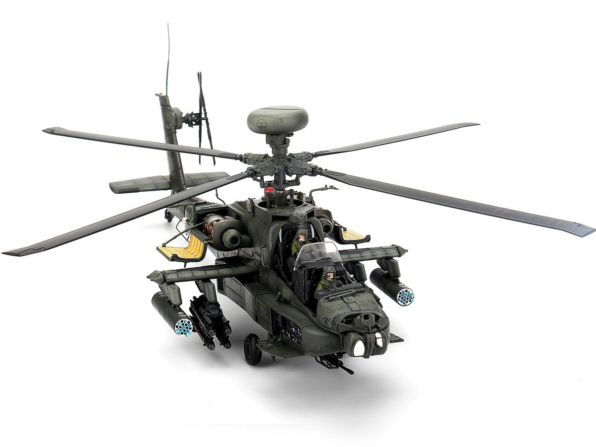 Hughes AH-64D Apache Longbow Helicopter "Charlie Company 1st Battalion 227th Aviation Regiment 1st Cavalry Division Operation Iraqi Freedom" (2003) United States Army 1/48 Diecast Model by Bless Wing