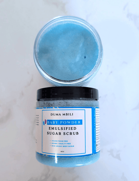 Baby Powder Sugar Scrub