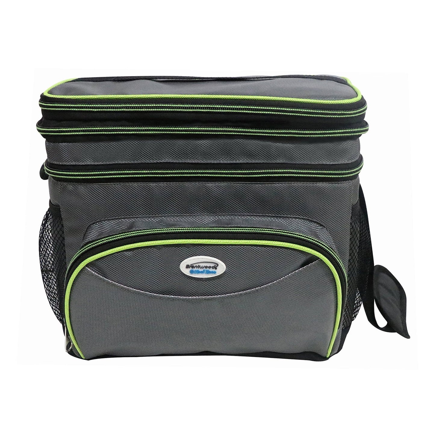 Brentwood Kool Zone 12 Can Insulated Cooler Bag with Hard Liner