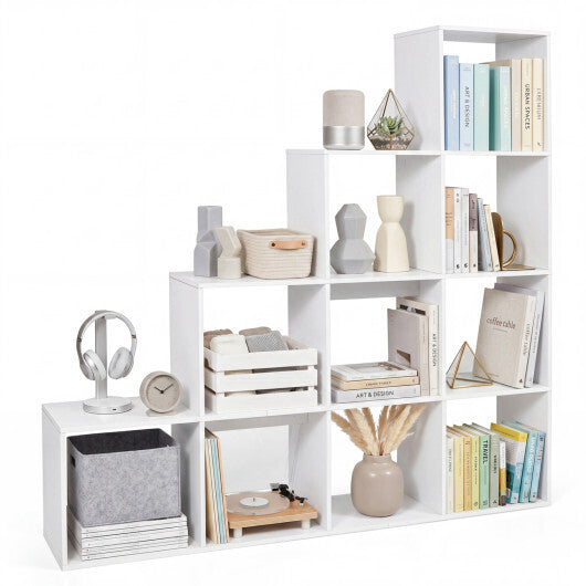 4-Tier Bookshelf with 2 Anti-Tipping Kits for Home Office-Natrual