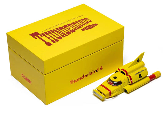 Thunderbird 4 Submarine Yellow "Thunderbirds" (1965-1966) TV Series "F.A.B. Collection" Diecast Model by Corgi