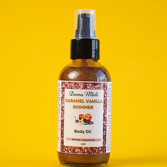 Caramel Vanilla Shimmer Body Oil