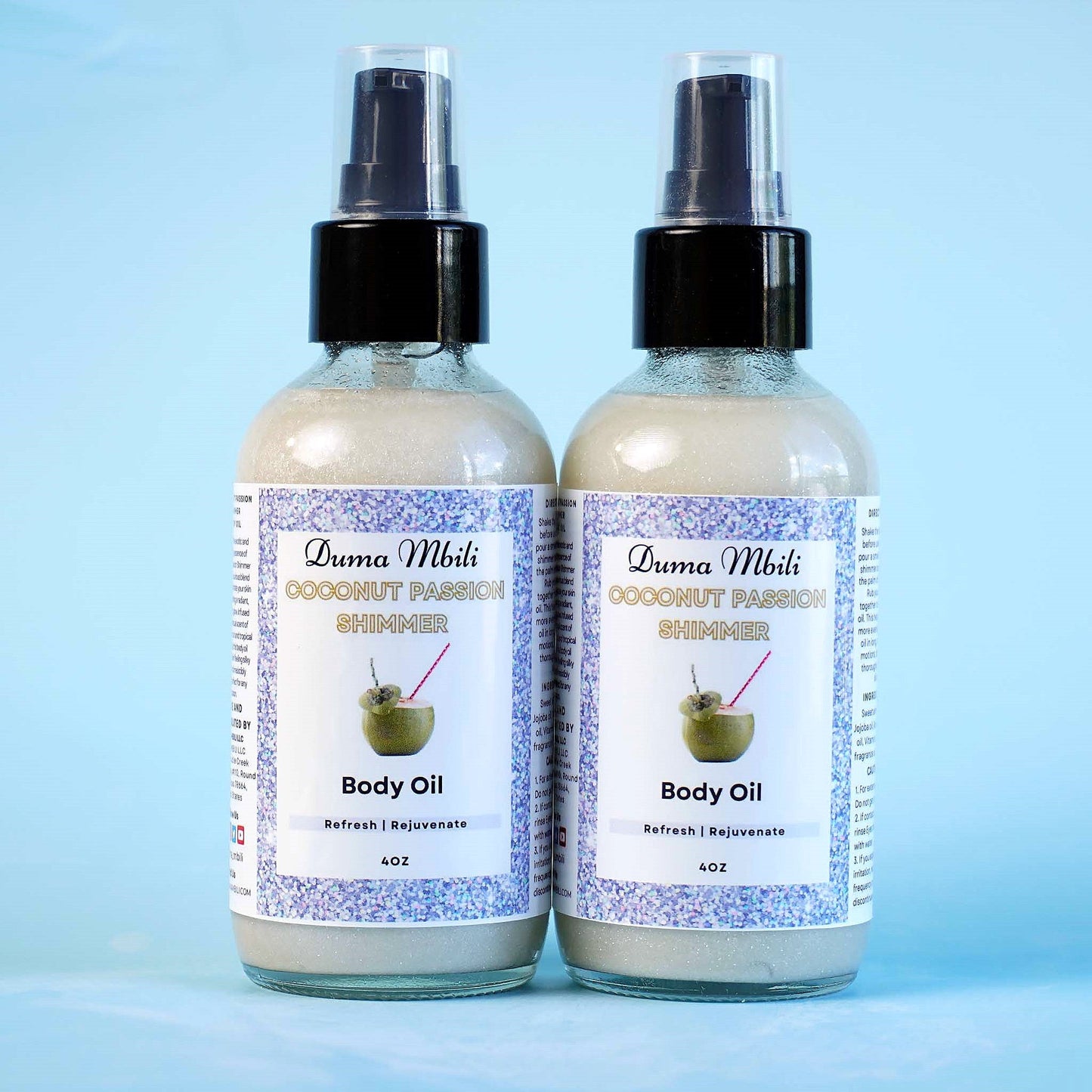 Coconut Passion Shimmer Body Oil