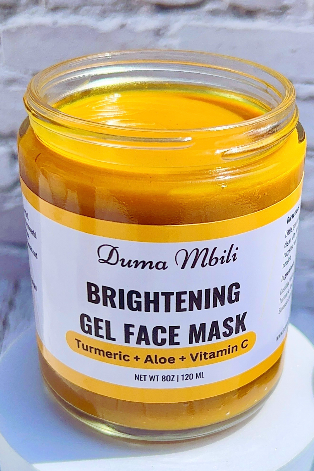 Turmeric Gel Face Mask