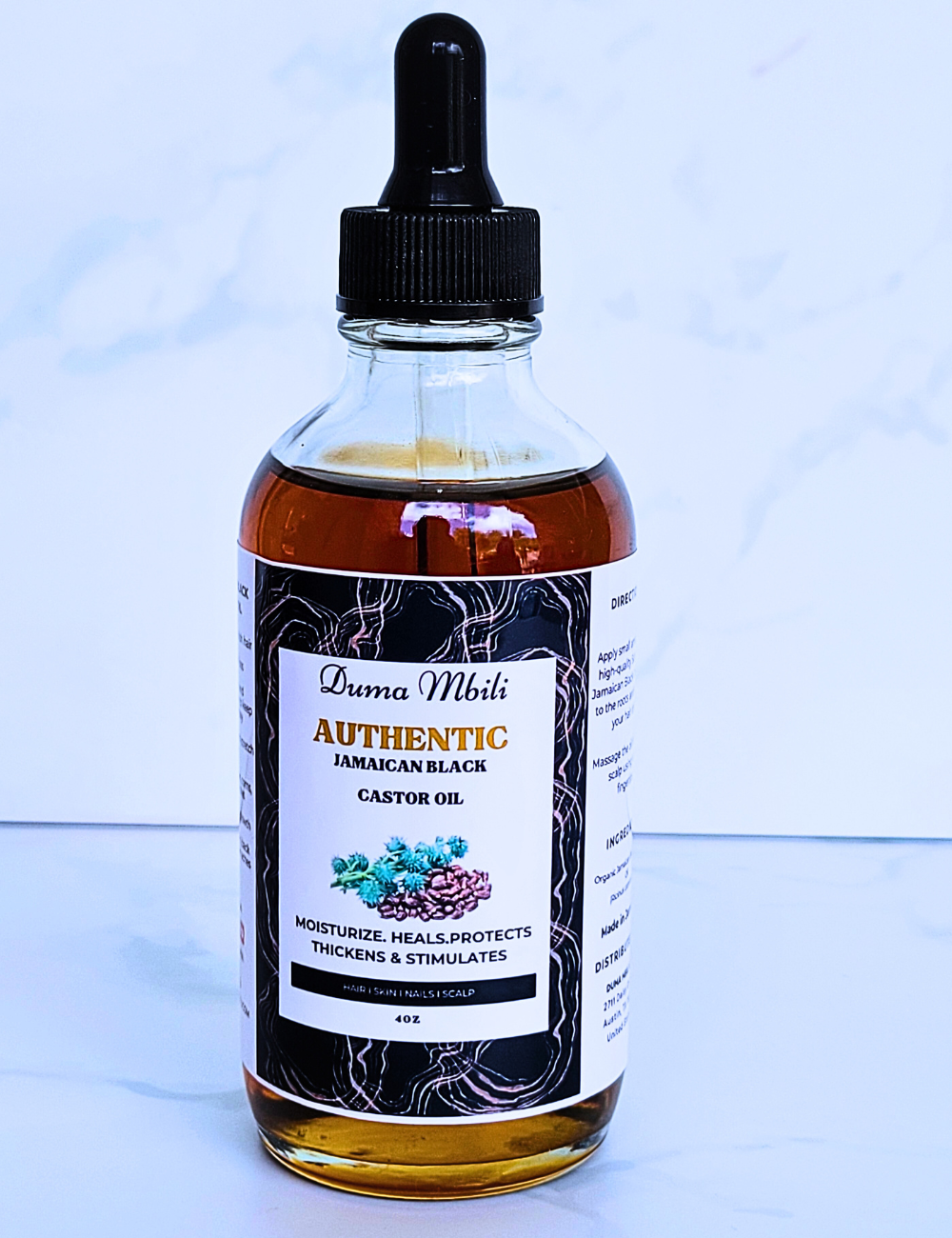 Unrefined Jamaican Black Castor Oil