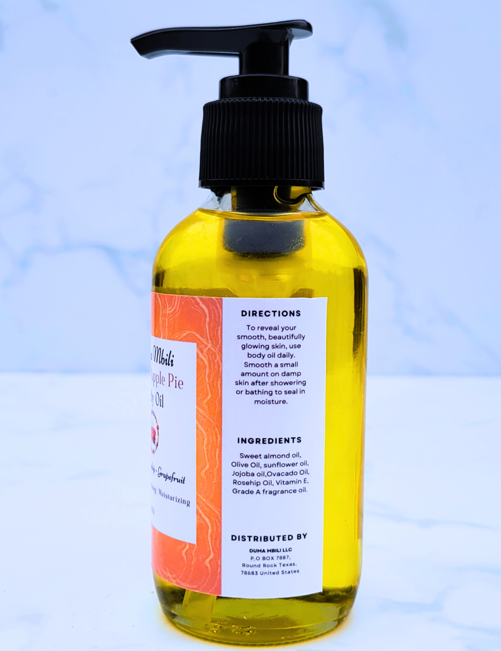 Warm Apple Pie Body Oil