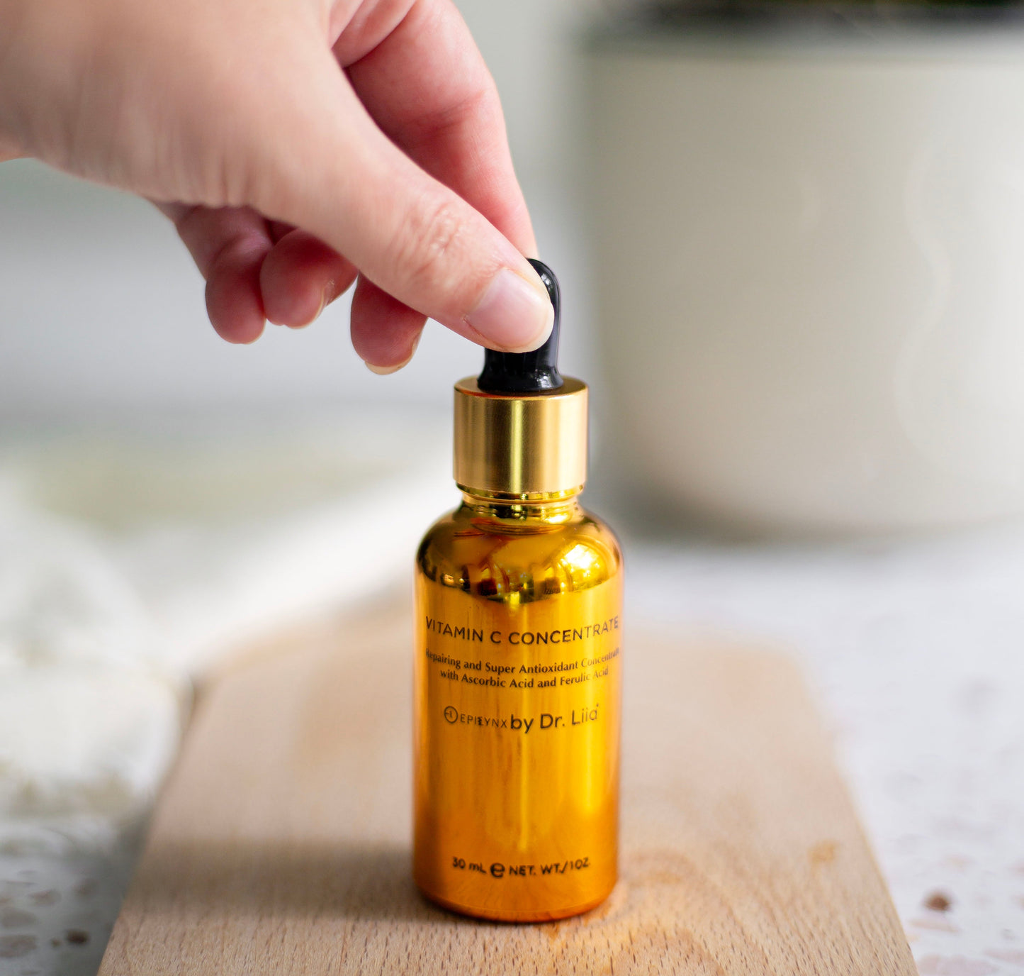 Brightening Vitamin C Serum for Sensitive Skin — Fragrance-Free, Gluten-Free