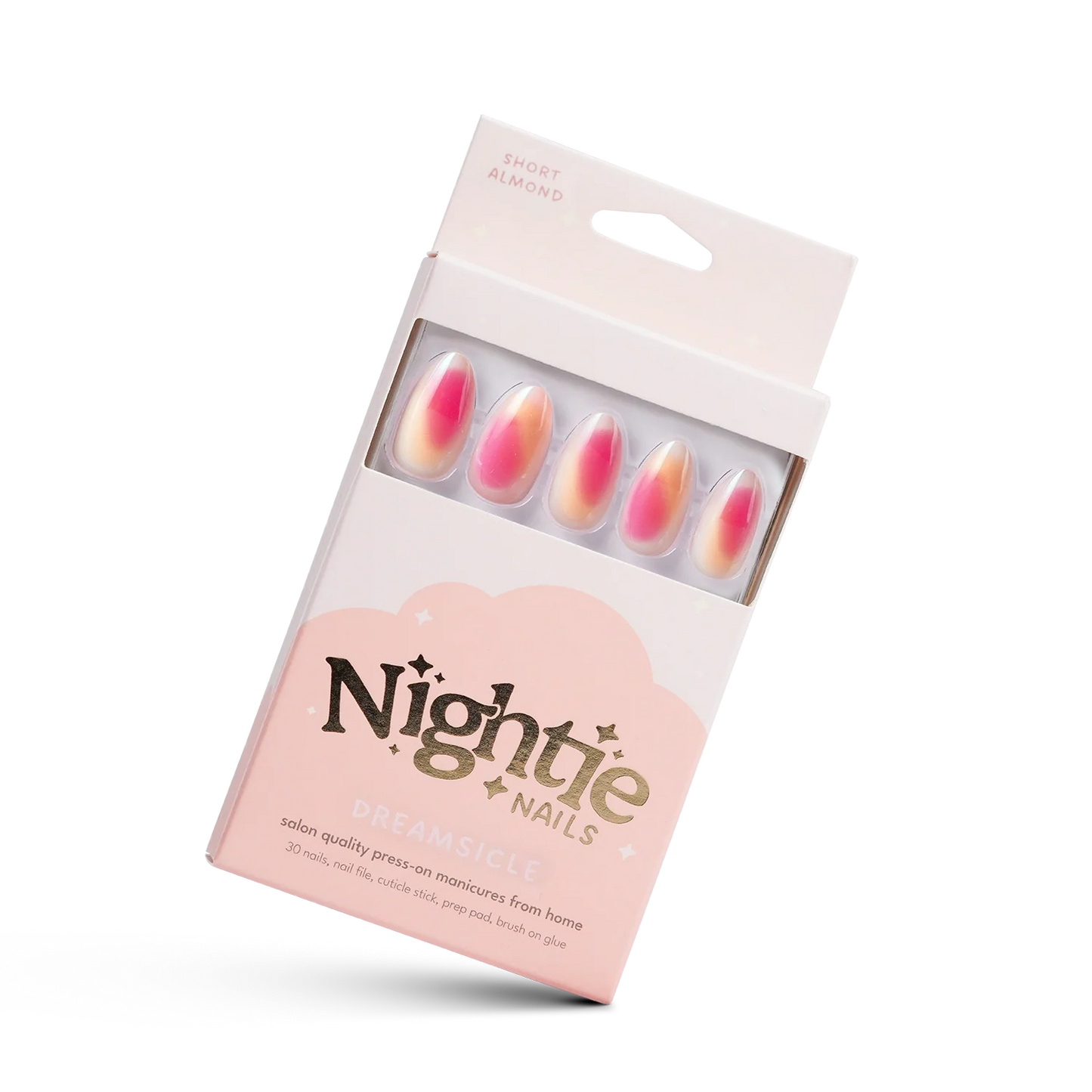 Dreamsicle False Nail