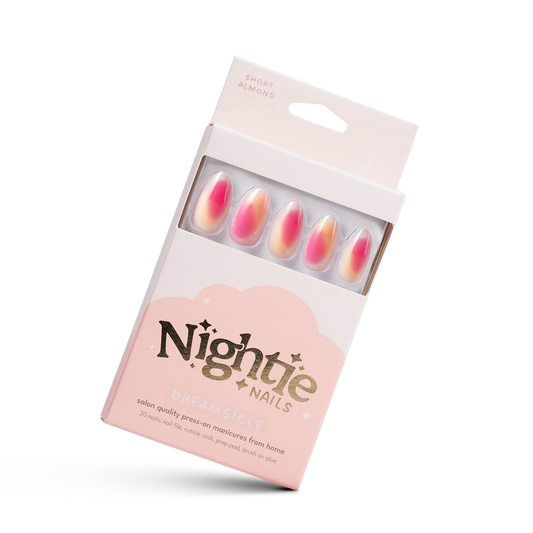 Dreamsicle False Nail