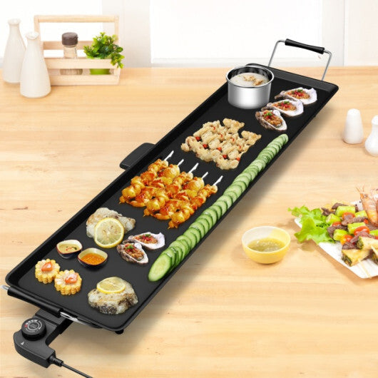 35 Inch Electric Griddle with Efficient Heating
