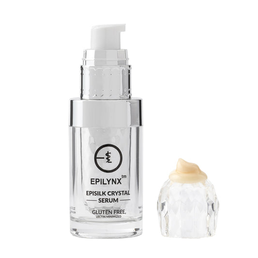 Vegan EpiSilk, Crystal Wrinkle Smoothing Face Serum - Intense Brightening and Firming Wrinkle Fix for Sensitive Skin