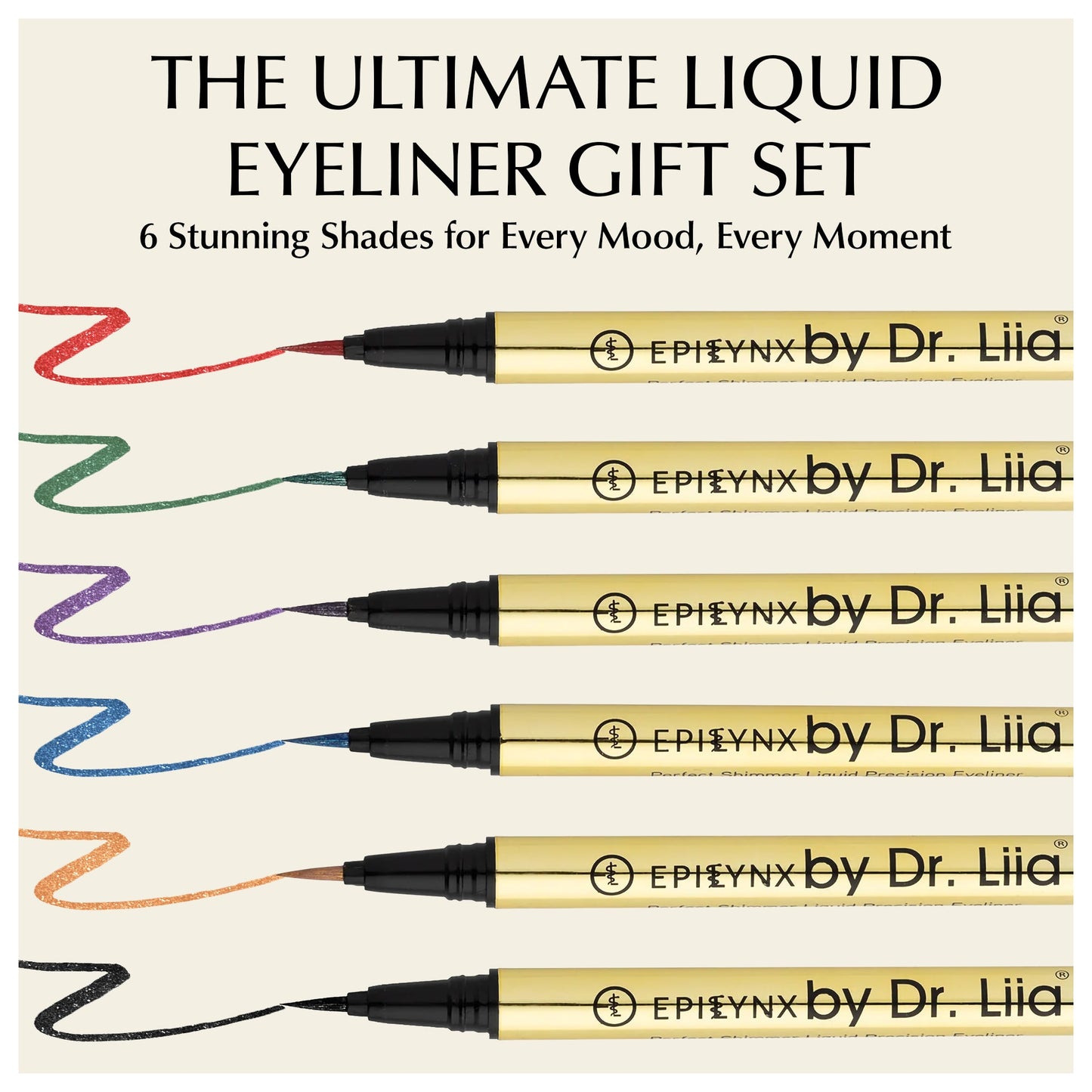 Liquid Eyeliner Pens - Non-Smudge, Waterproof