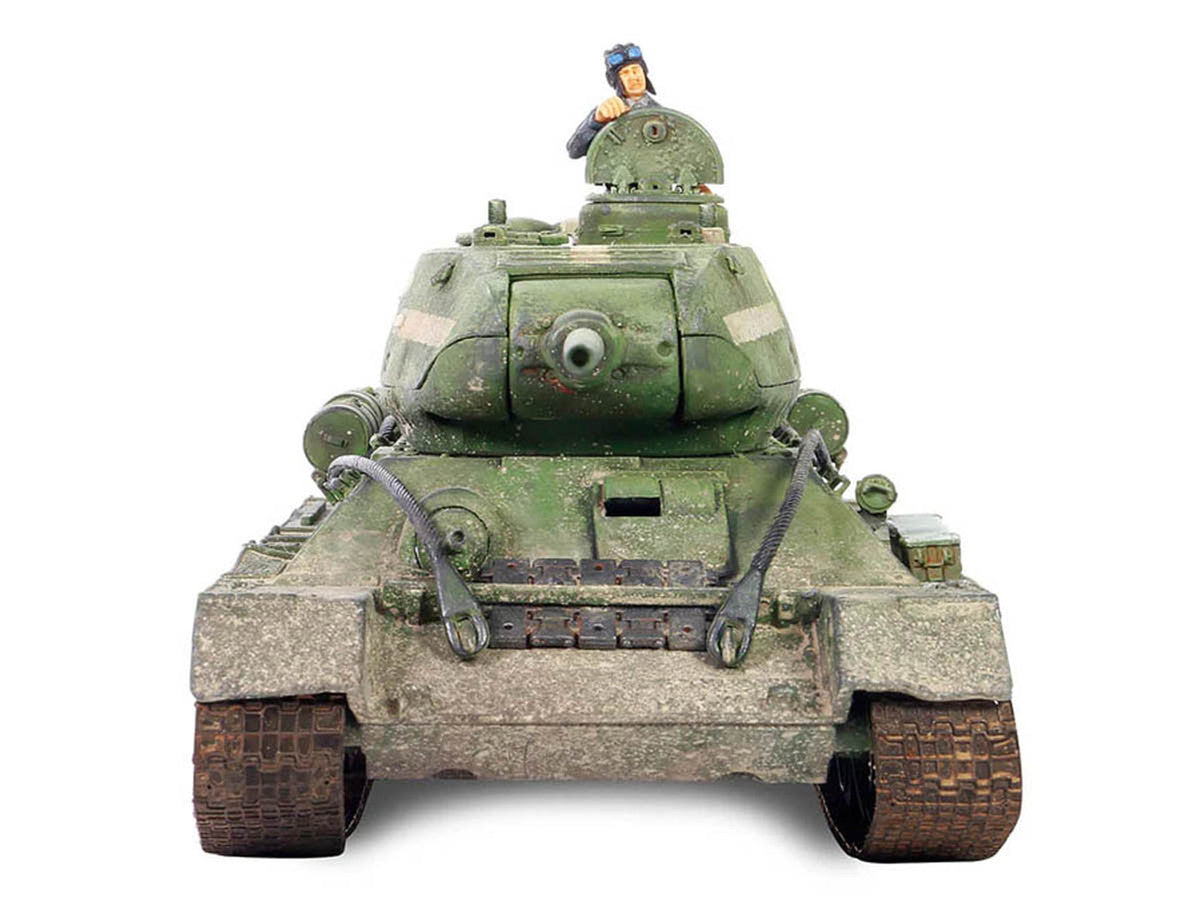 Soviet T-34-85 Medium Tank "55th Guards Tank Bde. 7th Guards Tank Corps Berlin" (1945) Soviet Army "Armored Fighting Vehicle" Series 1/32 Diecast Model by Forces of Valor