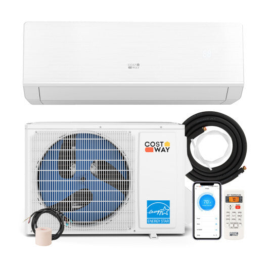 SEERXtreme Series ENERGY STAR Certified 12000 BTU 24 SEER2 115V Mini Split Heat Pump Heating at -15F
