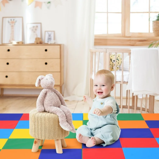 58 Inch Foldable Portable and Easy Storage Baby Activity Floor Mat