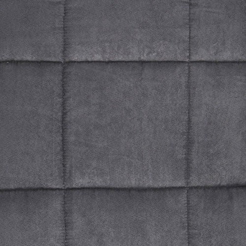 King Plush Sherpa Reversible Micro Suede Comforter Set in Gray