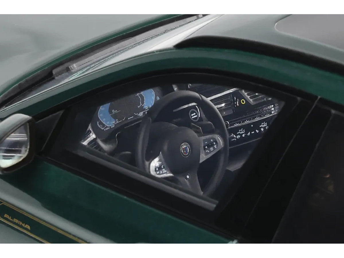 2023 BMW Alpina B5 Touring Green Metallic 1/18 Model Car by GT Spirit