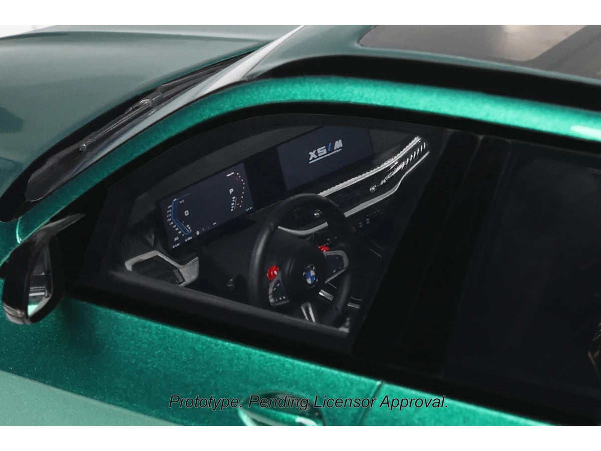 2023 BMW X5 M Competition Isle of Man Green Metallic 1/18 Model Car by GT Spirit