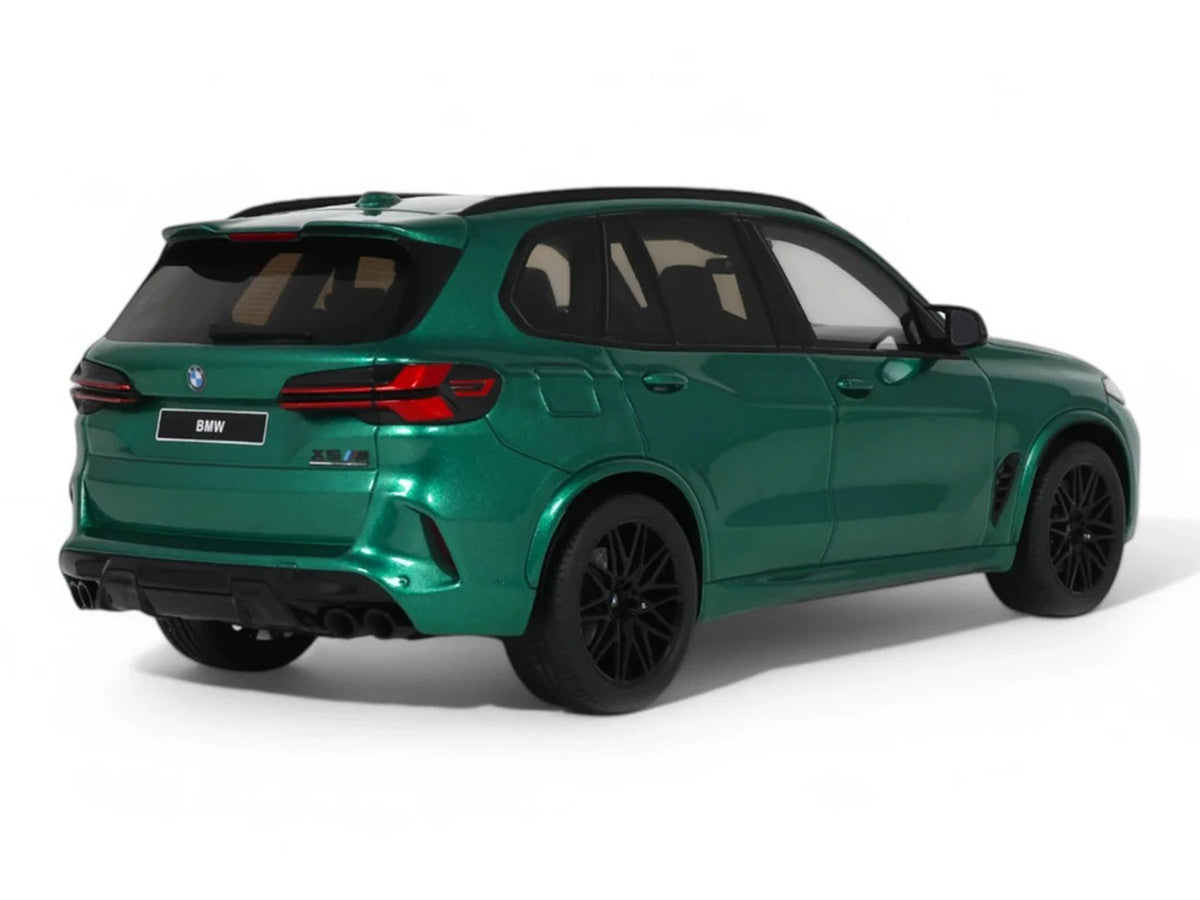2023 BMW X5 M Competition Isle of Man Green Metallic 1/18 Model Car by GT Spirit