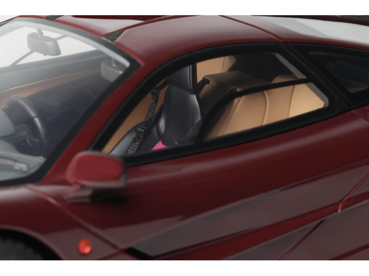 1992 McLaren F1 Dark Red 1/18 Model Car by GT Spirit