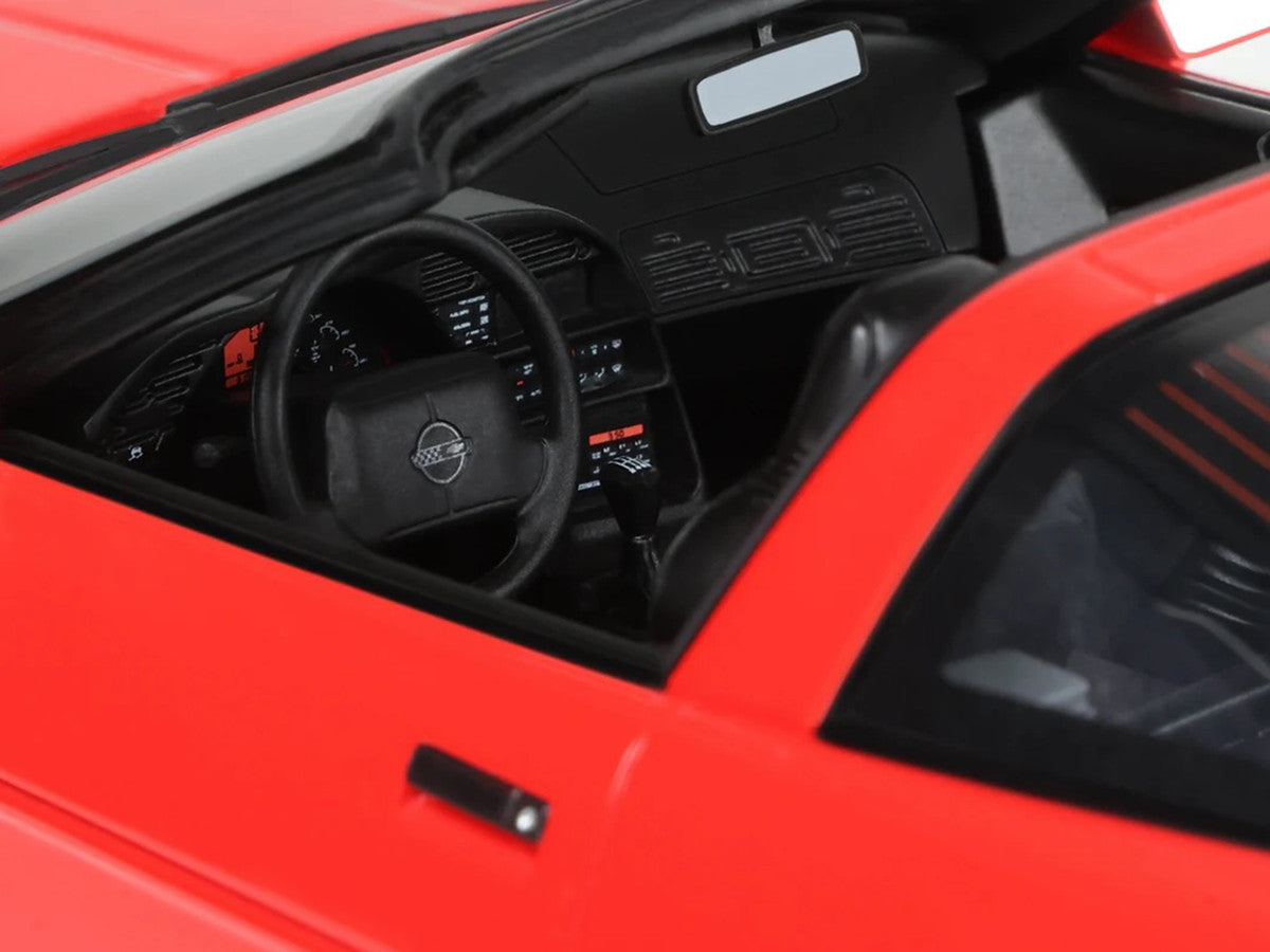 1995 Chevrolet Corvette C4 Convertible Torch Red 1/18 Model Car by GT Spirit
