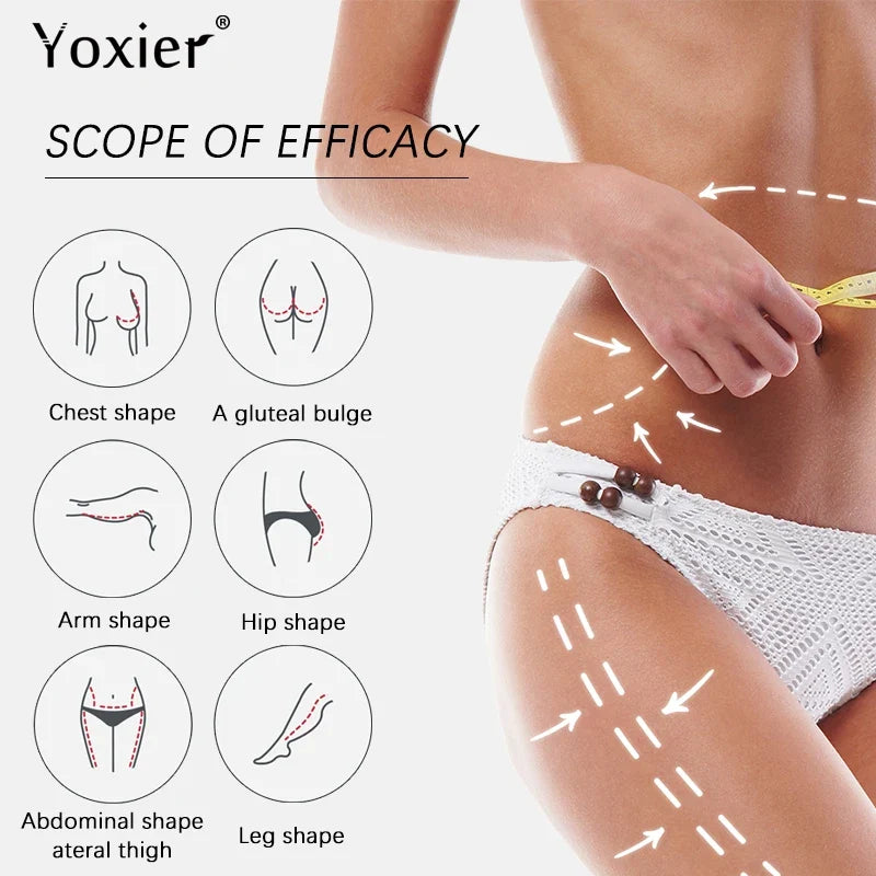 Yoxier Pearl Firming Body Lotion Slimming Cellulite Massage Remove Stretch Marks Cream Treatment Body Skin Care Health Lift Tool