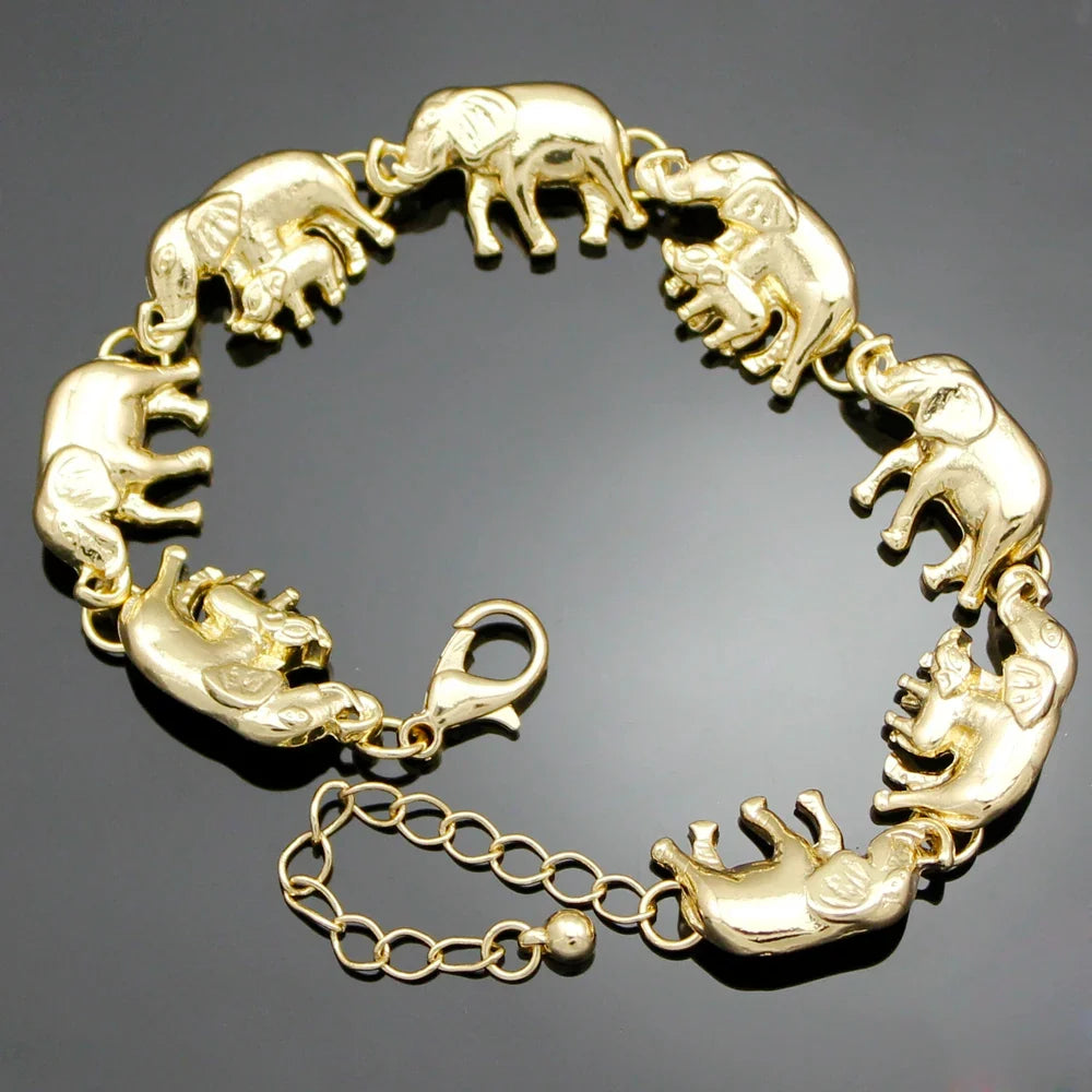 Clearance_Cat Pendant Charm Chain Link Bracelets For Women Cowgirl Cuff Bangles Fashion Jewelry Egyptian Bastet Pulseira Accesso