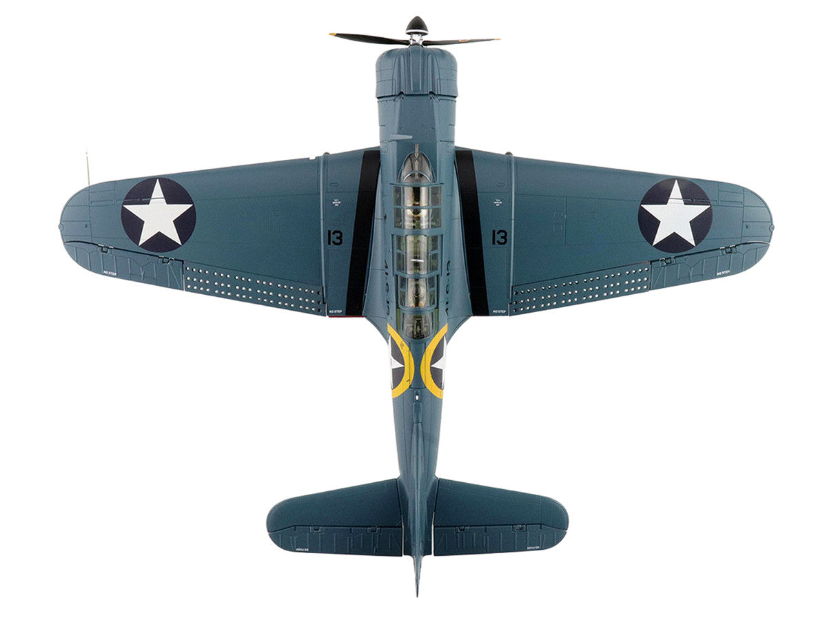 Douglas SBD-3 Dauntless Aircraft "06624 41-S-13 Operation Torch VS-41 USS Ranger" (1942) United States Navy "Premium Collection" 1/32 Diecast Model by Hobby Master