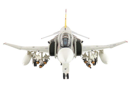 McDonnell Douglas F-4J Phantom II Fighter-Bomber Aircraft "153893 VMFA-312 Checkerboards" (1976) United States Marine Corps "Air Power Series" 1/72 Diecast Model by Hobby Master