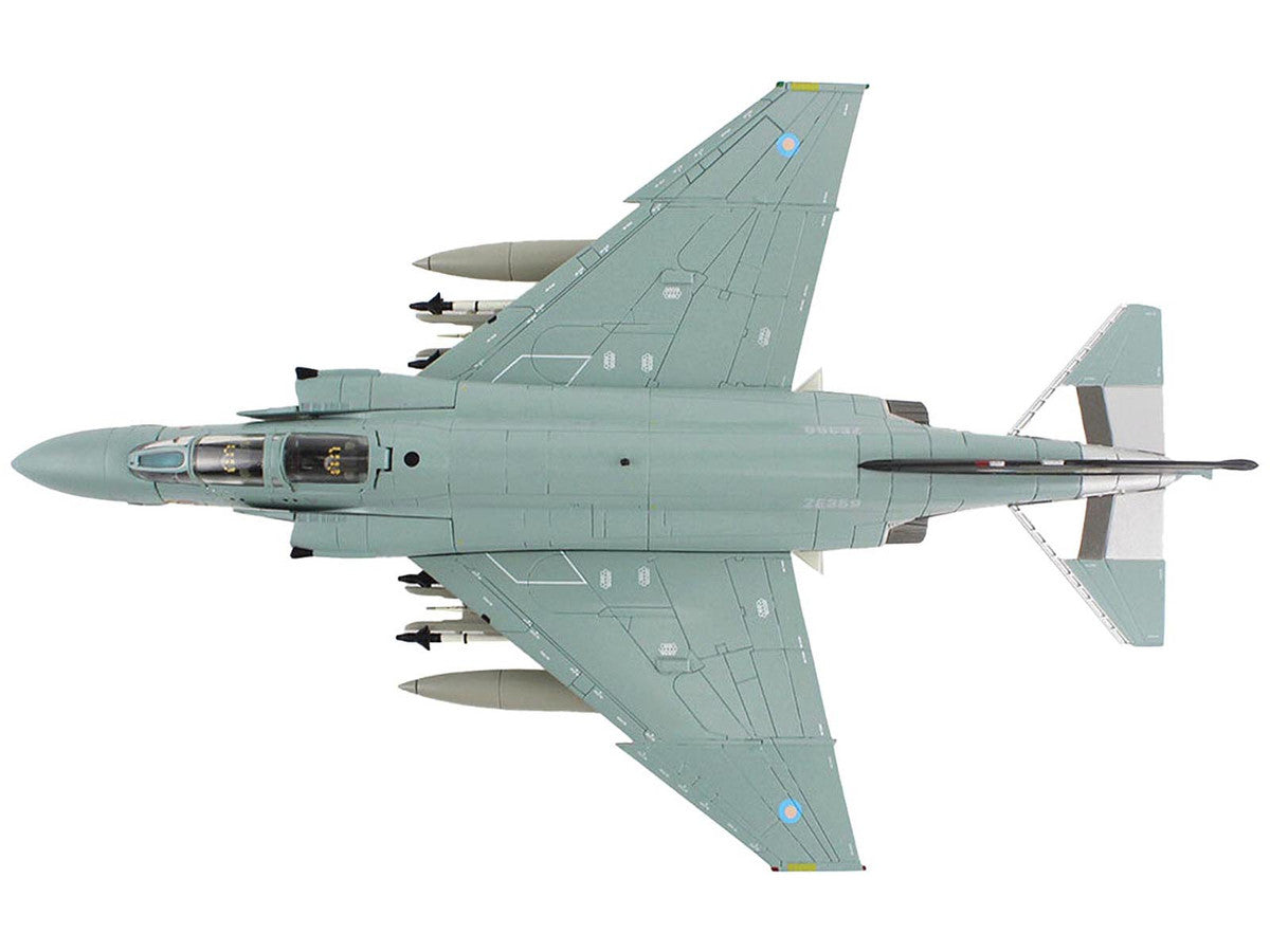 McDonnell Douglas F-4J(UK) Phantom II Fighter-Bomber Aircraft "ZE359 AF Wattisham England" British Royal Air Force "Air Power Series" 1/72 Diecast Model by Hobby Master
