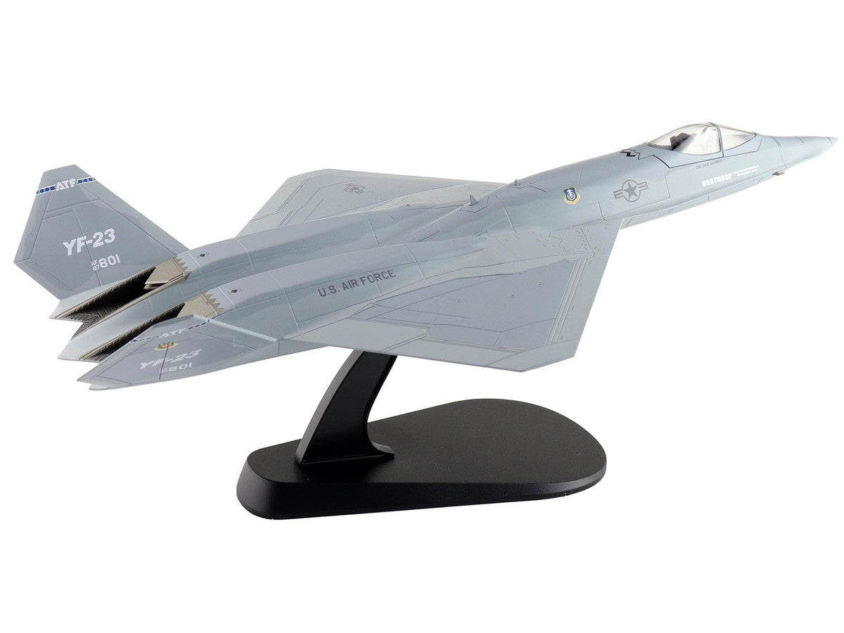 Northrop YF-23 Black Widow II Stealth Fighter Aircraft "#87-0801 PAV-2" (1990) United States Air Force "Air Power Series" 1/72 Diecast Model by Hobby Master
