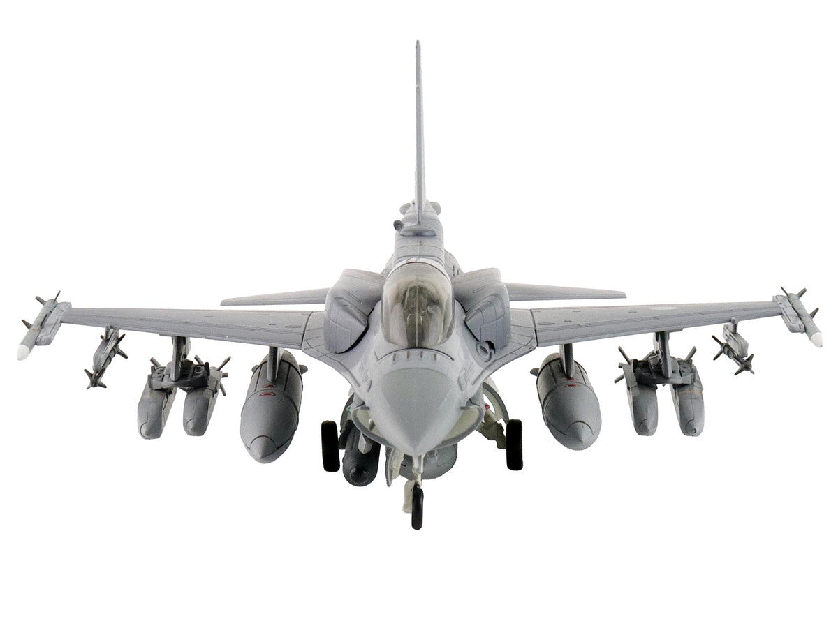 Lockheed F-16D Fighting Falcon Fighter Aircraft "6831 Block 70" (2025) Republic of China Air Force "Air Power Series" 1/72 Diecast Model by Hobby Master