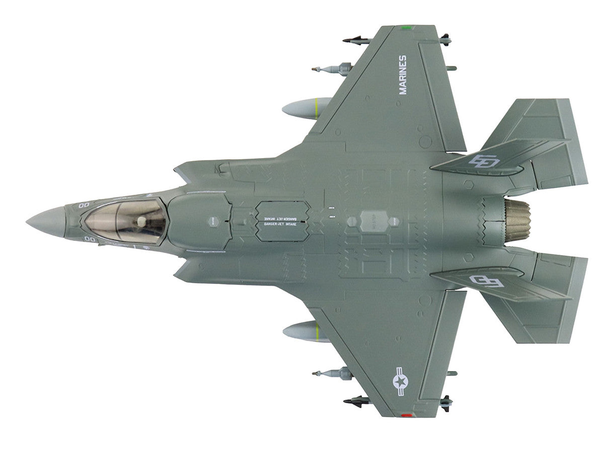 Lockheed Martin F-35B Lightning II Aircraft (Beast Mode) "170533 VMFA-533 Hawks" (2025) United States Marine Corps "Air Power Series" 1/72 Diecast Model by Hobby Master