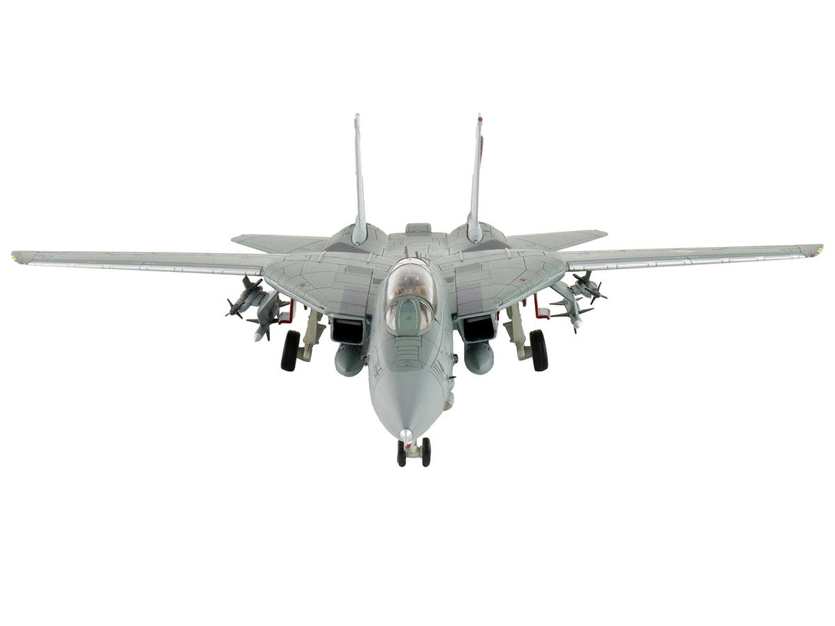 Grumman F-14A Tomcat Fighter Aircraft "VF-1 (with Optional Decals)" United States Navy "Air Power Series" 1/72 Diecast Model by Hobby Master