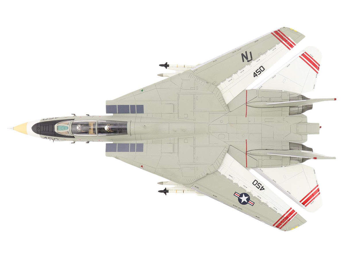 Grumman F-14A Tomcat Fighter Aircraft "VFA-124 Gunfighters" (1978) United States Navy "Air Power Series" 1/72 Diecast Model by Hobby Master