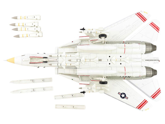 Grumman F-14A Tomcat Fighter Aircraft "VFA-124 Gunfighters" (1978) United States Navy "Air Power Series" 1/72 Diecast Model by Hobby Master