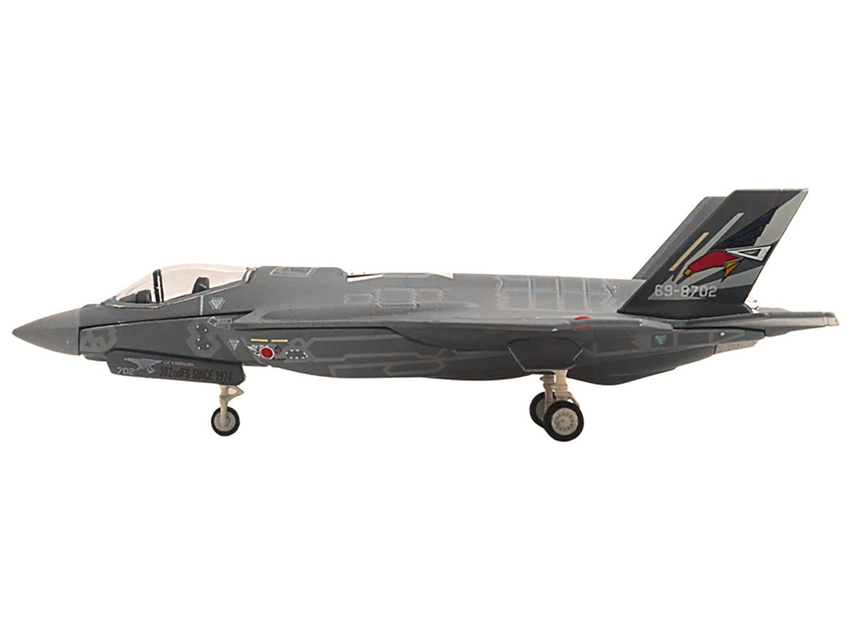 Lockheed Martin F-35A Lightning II Aircraft "50th Anniversary 302 Hikotai Misawa" (69-8702) Japan Air Self-Defense Force 1/200 Diecast Model by Herpa
