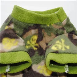 Chihuahua Clothes Cute Printed Small Dog Clothes French Bulldog Dogs Clothes Pets Warm Fleece Dog Winter Coat Puppy Dog Costume