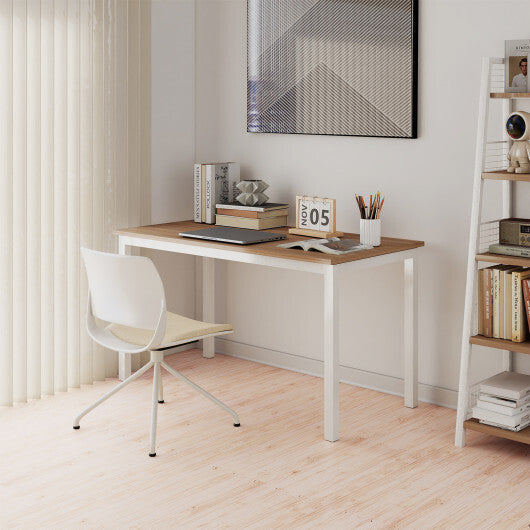 8 Pieces EVA Foam Floor Tiles with Wood Texture