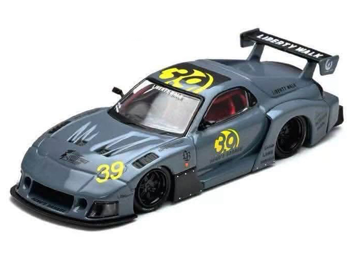 Mazda RX7 (FD3S) LB-Super Silhouette RHD (Right Hand Drive) #39 "Heng's Garage" Gray "Thailand Diecast Expo 2026 Event Edition" 1/64 Diecast Model Car by Inno Models