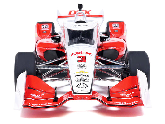 Dallara IndyCar #3 Scott McLaughlin "DEX" Team Penske (Road Course Configuration) "NTT IndyCar Series" (2026) 1/18 Diecast Model Car by IXO Models