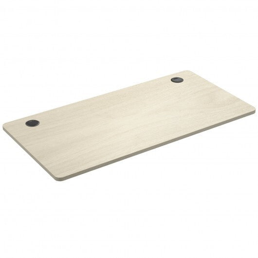 47" x 24" Universal Tabletop for Standard and Standing Desk Frame-Natural - Color: Natural - Size: S