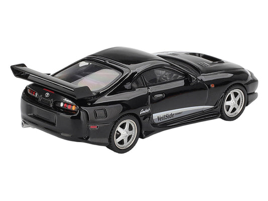 Toyota Supra "VeilSide Combat V-II" Black Limited Edition 1/64 Diecast Model Car by Mini GT