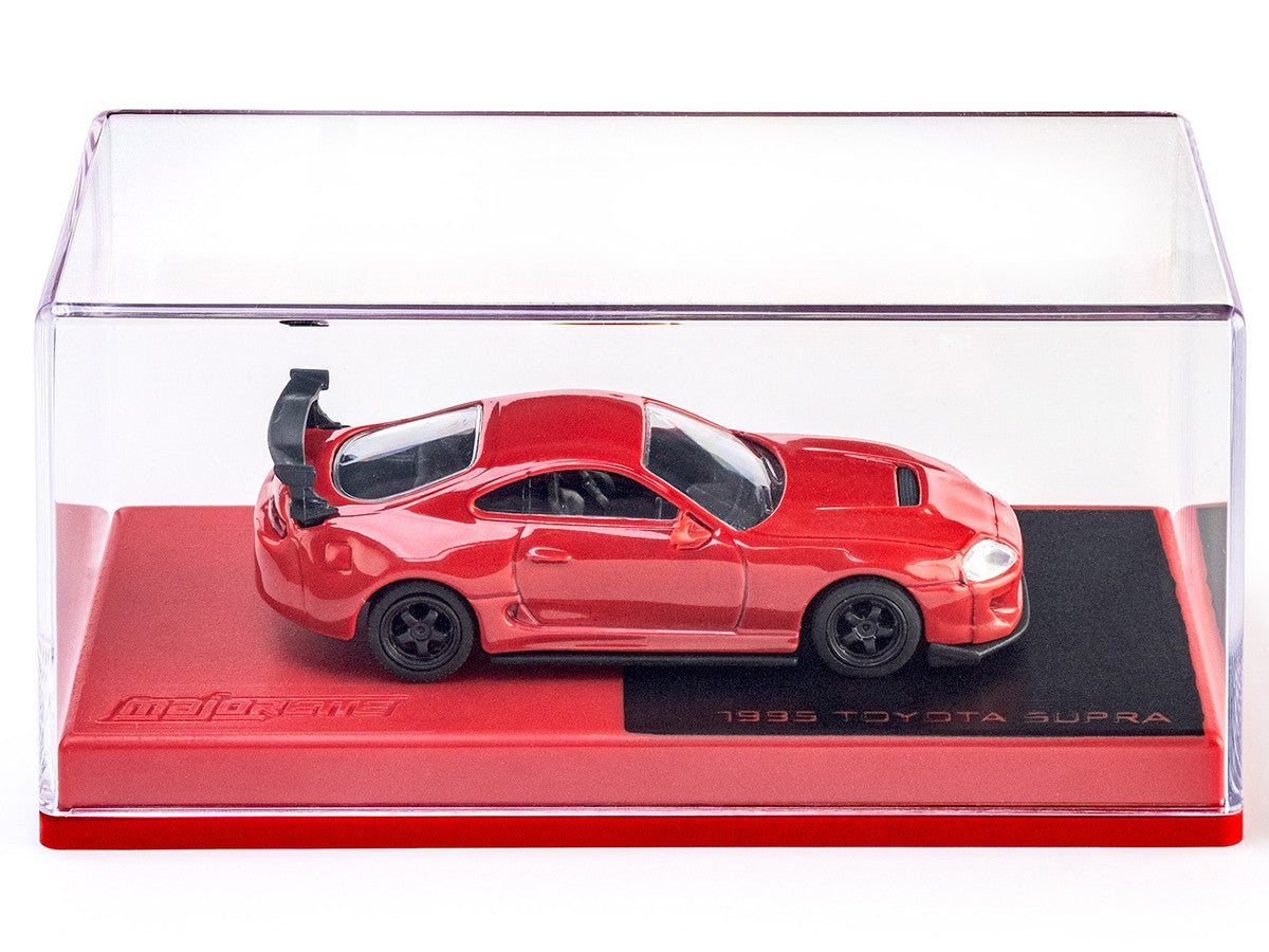 1995 Toyota Supra RHD (Right Hand Drive) Red "Collection" Series 1/64 Diecast Model Car by Majorette