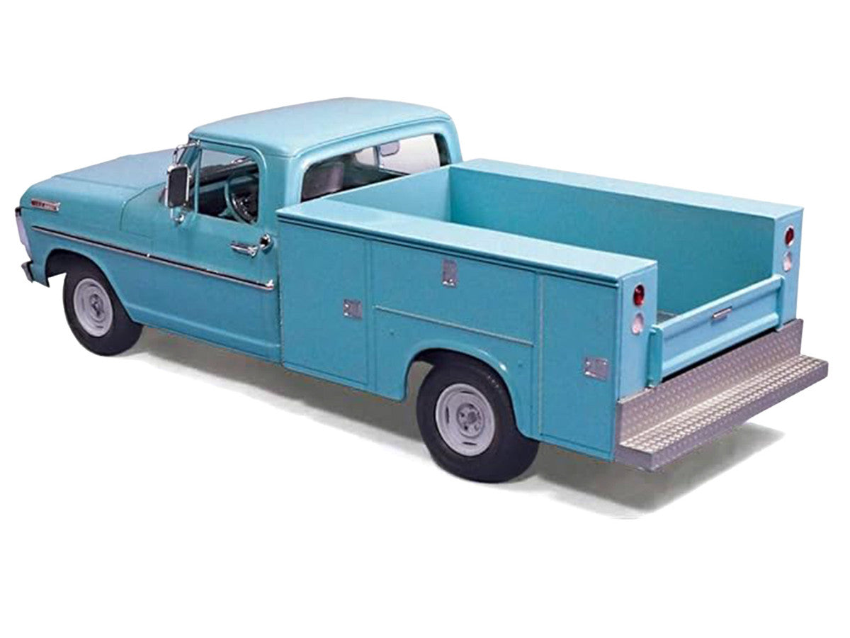 Skill 3 Model Kit 1967 Ford F100 Service Bed Pickup Truck 1/25 Scale Model by Moebius