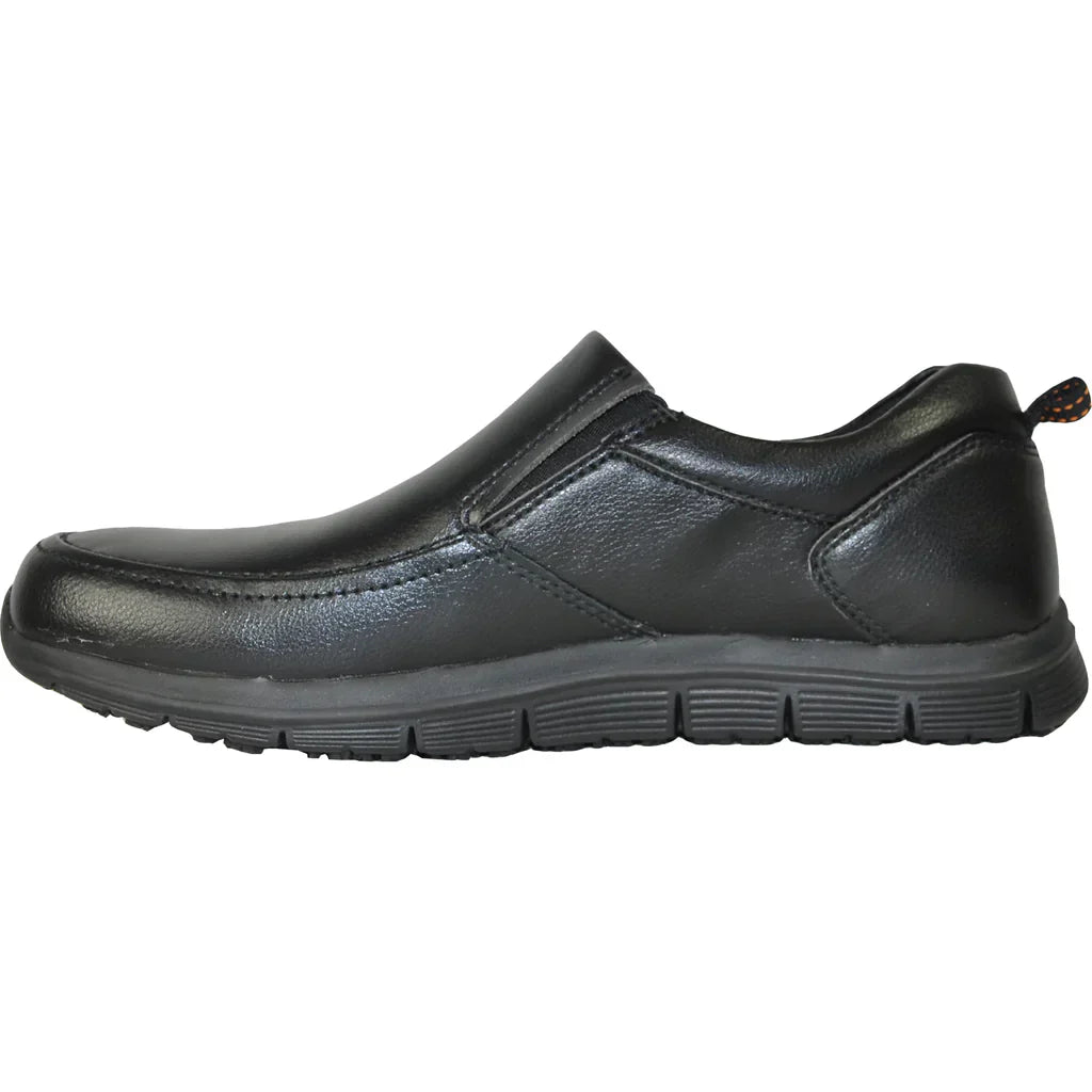 VANGELO Men Slip Resistant Shoe NICK-3 Black