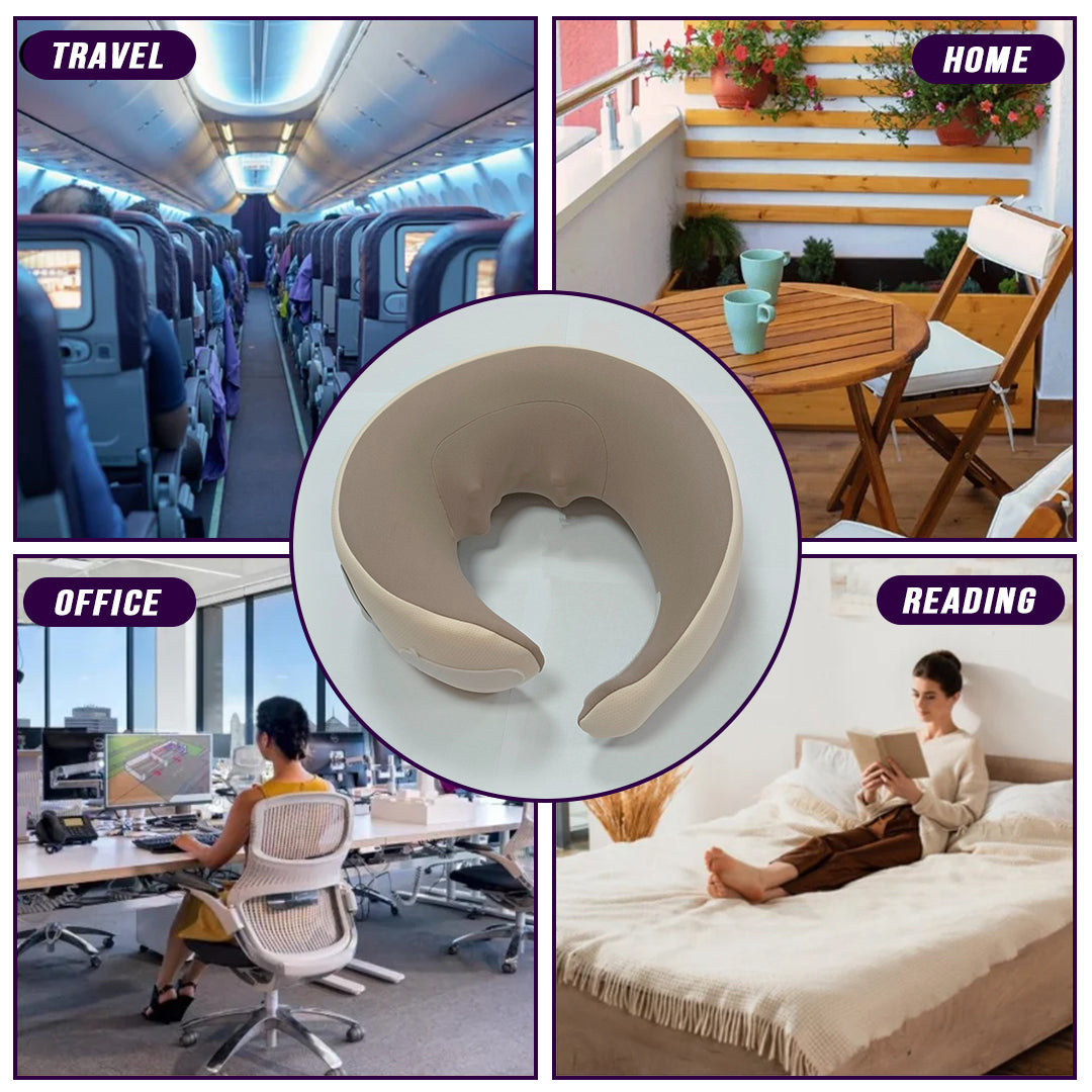 Multi-Purpose Neck Massage Pillow w/Warmth