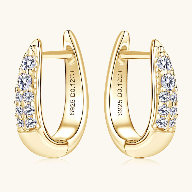 European And American Diamond Earrings For Women